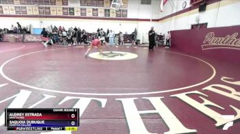 145 lbs Champ. Round 2 - Audrey Estrada, Unattached vs Saquoia Dubuque, Cerritos College