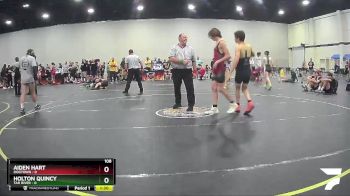 108 lbs Finals (8 Team) - Holton Quincy, Tar River vs Aiden Hart, Dogtown