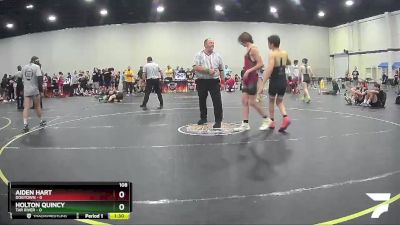 108 lbs Finals (8 Team) - Holton Quincy, Tar River vs Aiden Hart, Dogtown