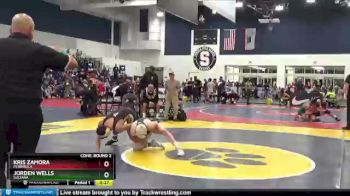 120 lbs Cons. Round 2 - Jorden Wells, Sultana vs Kris Zamora, Peninsula