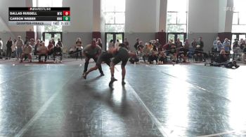 149 lbs Quarterfinal - Dallas Russell, Minion Training Center vs Carson Weber, Ohio