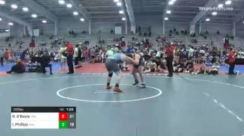 220 lbs Prelims - Riley O'Boyle, Triumph Gold vs Issac Phillips, Roundtree Wrestling Academy Black