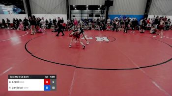 39 kg Quarterfinal - Brynn Engel, Bager Girls Elite vs Presley Sandobal, WOW