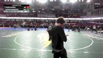 132 lbs Champ. Round 2 - Jaxson Roberson, Borah vs Caleb Garner, Eagle