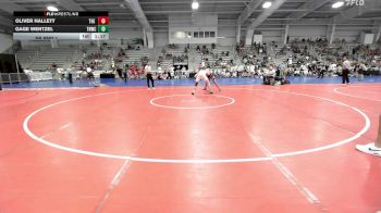 170 lbs Rr Rnd 1 - Oliver Hallett, The Asylum Red vs Gage Wentzel, TNWC Silver Fox