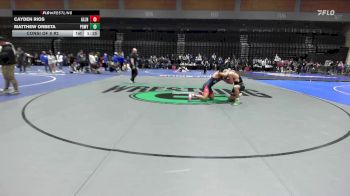 138 lbs Consi Of 8 #2 - Cayden Rios, Allen vs Matthew Orbeta, Poway