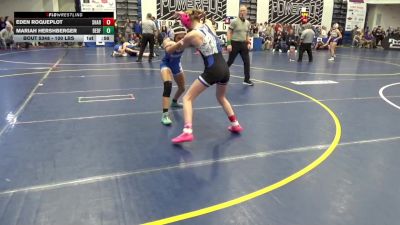 100 lbs Consy 5 - Eden Roqueplot, Sharpsville vs Mariah Hershberger, Bedford