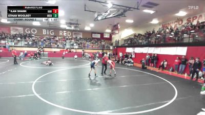 120 lbs Champ. Round 2 - Ilan Shank, Nampa vs Ethan Woolsey, Middleton