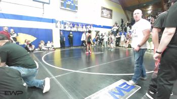 100 lbs Rr Rnd 2 - Kaydin McDonald, Owasso Takedown Club vs Brentley Lee, Henryetta Knights Wrestling Club