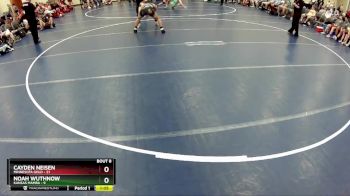 132 lbs Semis & 1st Wrestleback (8 Team) - Noah Wuthnow, Kansas Mamba vs Cayden Neisen, Minnesota Gold