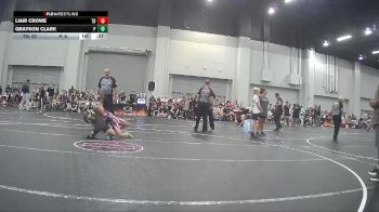64 lbs Round 1 (3 Team) - Liam Crowe, Team Dash vs Grayson Clark, Pedraza
