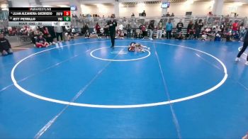 50 lbs Champ. Round 2 - Jett Petrillo, Vici Wrestling Club vs Lilian Alejandra Guerrero, Silverback Wrestling Fort Worth