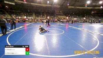 100 lbs Consolation - Hawk Smith, Bronco Wrestling Club vs August Hennings, Nebraska Boyz