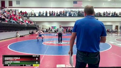 285 lbs 4th Wrestleback (16 Team) - Lane Harris, Trion vs Andrew Steele, Heard County