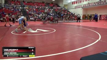 132 lbs Round 5 - Zade Archibald, Olentangy Liberty vs Drew Brewer, Detroit Catholic Central