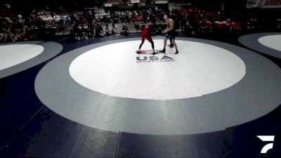 132 lbs Efosa Osayande, LAWA - Los Angles Wrestling Association vs Leon Bleess, BAWA-Bay Area Wrestling Association