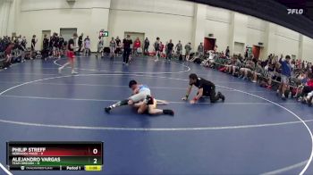 110 lbs Finals (8 Team) - Alejandro Vargas, Team Oregon vs Philip Streff, Nebraska Maize