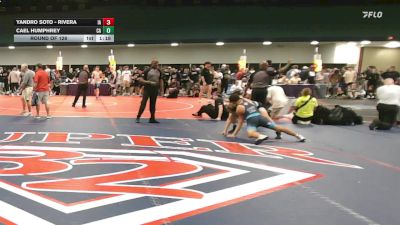138 lbs Round Of 128 - Yandro Soto - Rivera, IA vs Cael Humphrey, CA