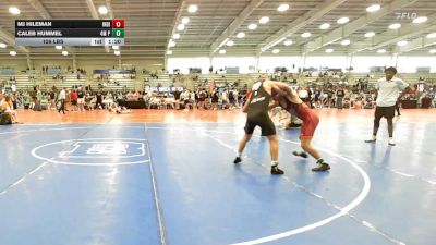 126 lbs Rr Rnd 3 - MJ Hileman, Indiana Outlaws White - HSB vs Caleb Hummel, 4M Power - HSB