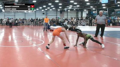 72 lbs Round 5 - 3:00pm Friday - Robert Gibbs, Minions vs Bennett Dawson, Oklahoma Elite