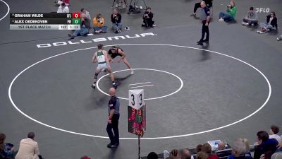1st Place Match - Alex Oedekoven, Pierre T.F. Riggs vs Graham Wilde, Sioux Falls Jefferson
