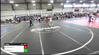 145 lbs Rr Rnd 2 - Bella Morello, War Wc vs Alexa DiGian, Bear WC
