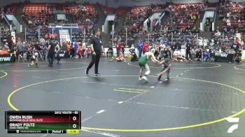 85 lbs Champ. Round 2 - Grady Foltz, Sand Creek WC vs Owen Rush, Richmond Blue Devil Elite