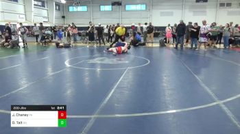 200-J lbs Round 3 - Jonathon Chaney, PA vs Dominic Tait, OH