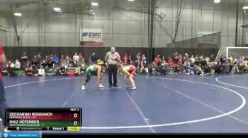152 lbs Round 5 (6 Team) - Zechariah Roggasch, Nebraska Black vs Diaz Defender, South Dakota Blizzard