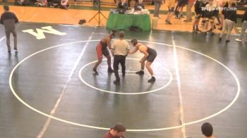 195 lbs Consolation - Josiah Cora, Brockton vs Sam Grant, Walpole