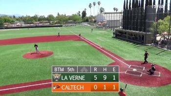 Replay: La Verne vs Caltech - DH | Apr 5 @ 11 AM