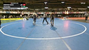 157 lbs Placement (16 Team) - Colin Neal, Centenary University vs Dimetrus Wince, Apprentice School