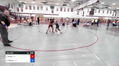 132 lbs Semifinal - Jimmie Jones, Myland Wrestling Academy vs Andrew Perez, Shore Thing WC