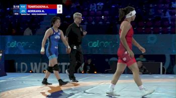 65 kg 1/4 Final - Aina Temirtassova, Kazakhstan vs Miwa Morikawa, Japan