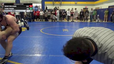 189 lbs R-64 - Noah Williams, State College vs Cade Feger, Line Mountain