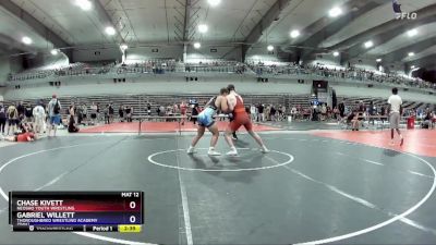 190 lbs Semifinal - Chase Kivett, Neosho Youth Wrestling vs Gabriel Willett, Thoroughbred Wrestling Academy (TWA)