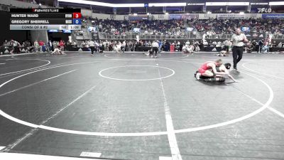 100 lbs Consi Of 8 #2 - Hunter Ward, Ryhno Academy Of Wrestling vs Gregory Sherrell, Missouri Outlaws