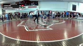 94 lbs 5th Place Match - Jacob Long, Noke Wrestling RTC vs Kasey Karnes, Hanover Hawkeye Youth Wrestlin