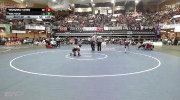 135 lbs Cons. Round 2 - McKenna Harris, Silver Lake HS vs Mia Odle, Stockton HS