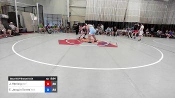 129 kg Rr Rnd 1 - Jason Heming, Virginia Team Predator vs Eliedxander Jarquin Torres, Kraken