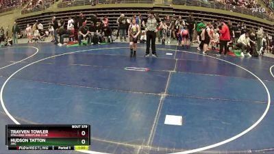 110 lbs Cons. Round 2 - Hudson Tatton, JWC vs Trayven Towler, Stallions Wrestling Club