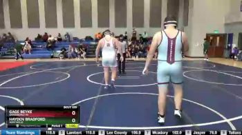 285 lbs Cons. Round 4 - Gage Beyke, Gardendale Hs vs Hayden Bradford, Huntsville