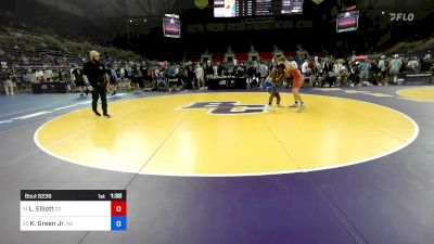 120 lbs Cons 8 #1 - Louden Elliott, CO vs Kameron Green Jr., NE