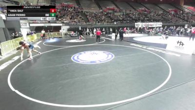 97 lbs Semis - Adam Fierro, Driller Wrestling Club vs Vaea Salt