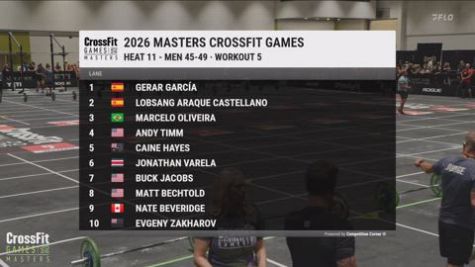Mixed Master - Workout 5 | 45-49 Heat 2