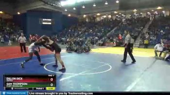 152 lbs Cons. Round 3 - Dillon Dick, Uintah vs Sam Thompson, Perry (Massillon)