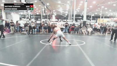 147 lbs Semifinal - Matthew Almedina, Mat Assassins Black - HSC vs George Dennis, Team Shutt Mau Mau - HSC