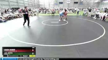 285 lbs Round 1 (8 Team) - Owen Reber, Pennsylvania Blue vs Lee Smith, Illinois