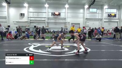 C-120 lbs Consi Of 16 #2 - Bryndin Chamberlain, PA vs Kevin Lee, OH