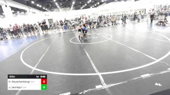 62 lbs Round Of 32 - Hunter Rauschenberger, Pomona Elite vs Jase Jauregui, Turlock WC